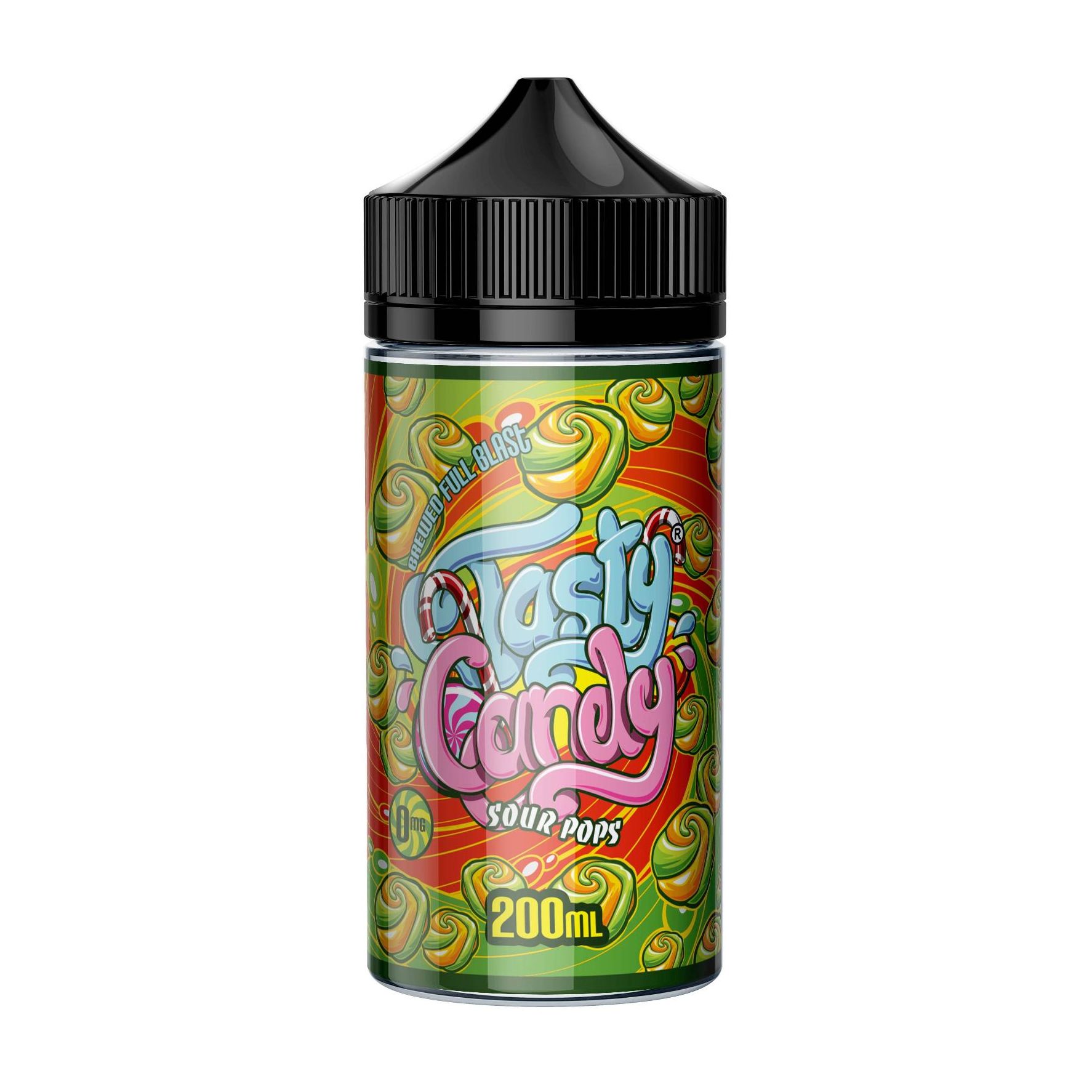 white Sour Pops by Tasty Candy 200ml