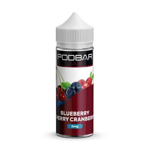 Blueberry Cherry Cranberry by PodBar Juice | 100ml Shorfill