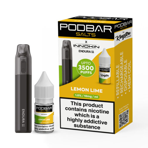 Lemon Lime by PodBar Salts x Innokin Endura S1 Kit