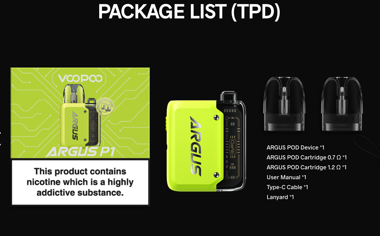 Voopoo Argus P1 Banner 19