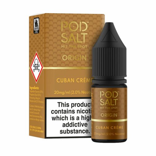 Cuban Creme by Pod Salt Origin 10ml