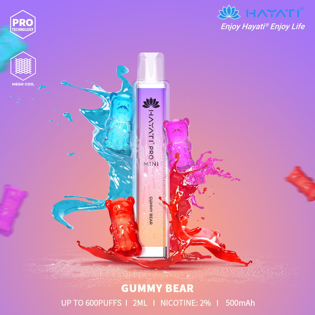 Gummy Bear by HAYATI Pro Mini 600 puff