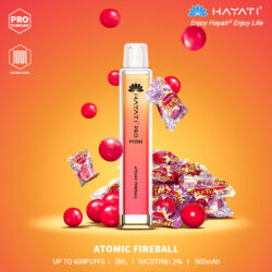 Atomic Fireball by HAYATI Pro Mini 600 puff