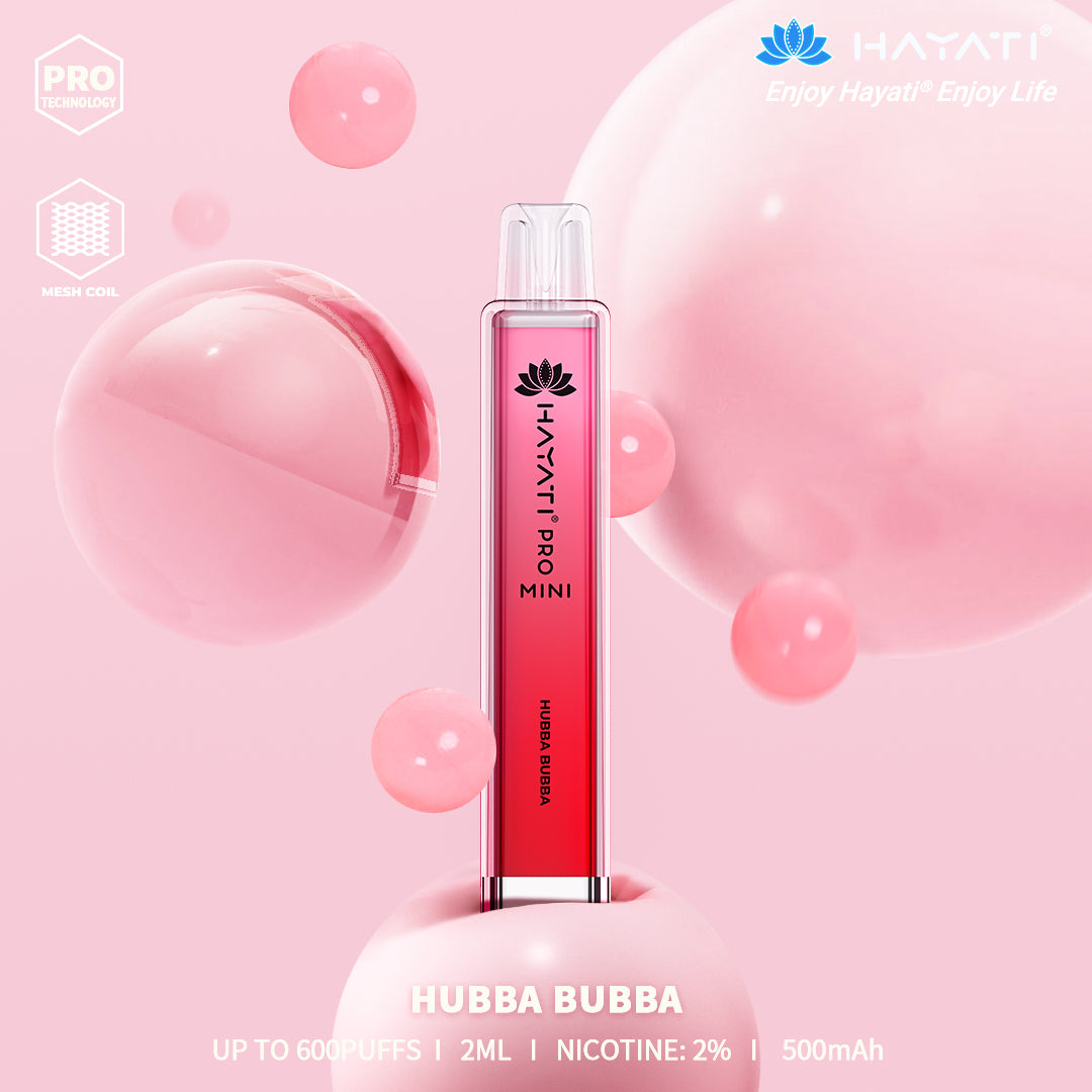 Hubba Bubba by HAYATI Pro Mini 600 puff