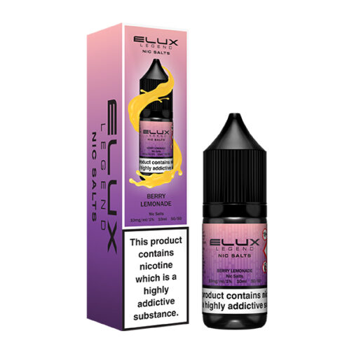 Berry Lemonade by Elux Legend Nic Salts 10ml