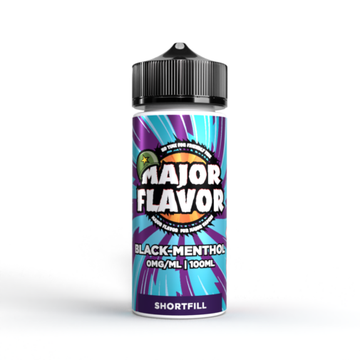 Black Menthol by Major Flavour 100ml