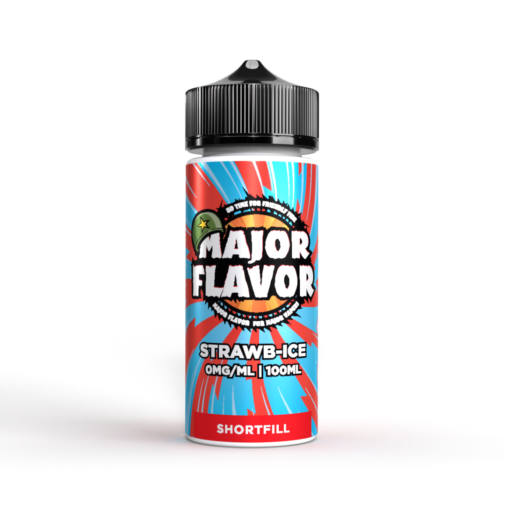 Major Flavour 100ml Strawb Ice