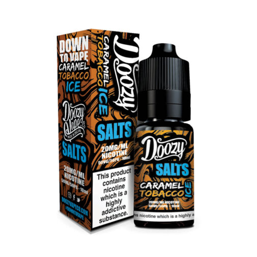 Caramel Tobacco ICE Doozy Salts 10ml Large