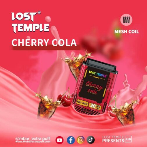 Cherry Cola by Lost Temple Liquid - Image 2