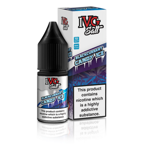 Blackcurrant Candy Ice by IVG E-liquid Salt 10ml