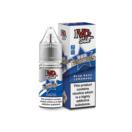 Blue Razz Lemonade Bar Favourites by IVG E-liquid Salt 10ml