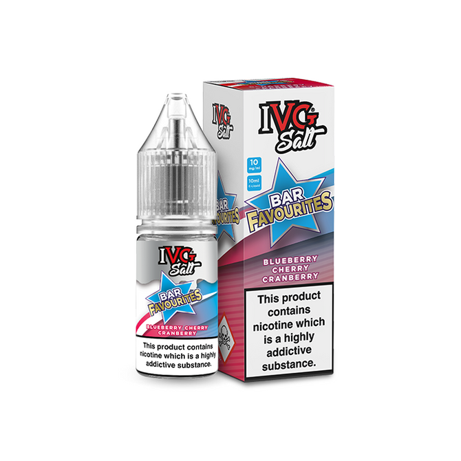 Blueberry Cherry Cranberry by Bar Favourites IVG Salts 10ml
