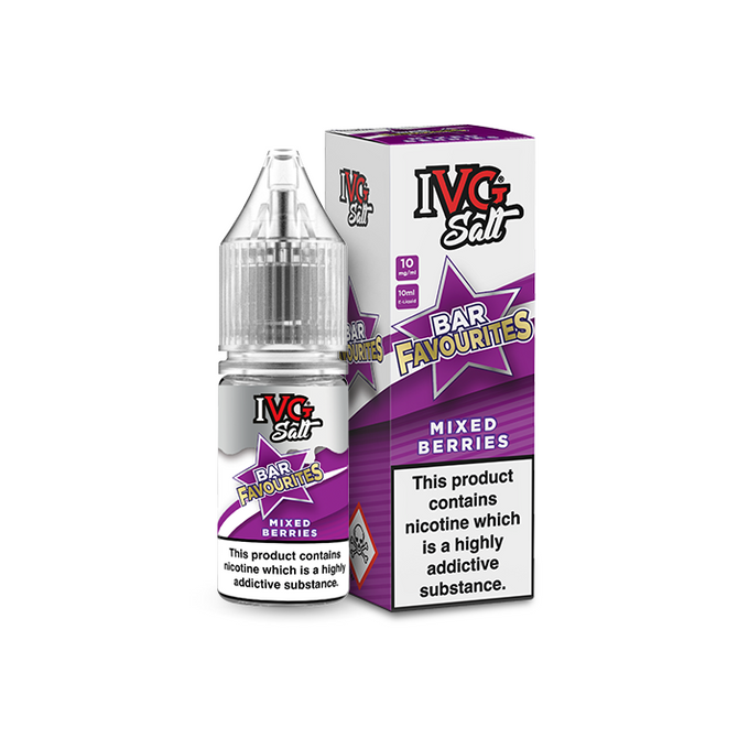Mixed Berries by Bar Favourites IVG Salts 10ml