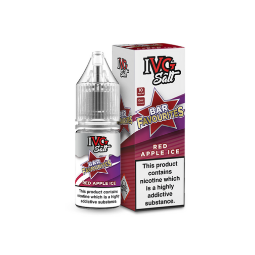 Red Apple Ice Bar Favourites by IVG E-liquid Salt 10ml