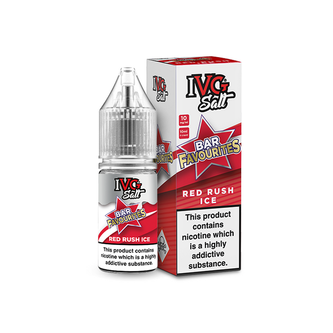 Red Rush Ice by Bar Favourites IVG Salts 10ml