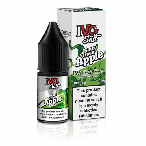 Sour Green Apple by IVG E-liquid Salt 10ml