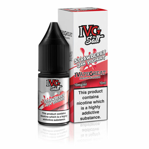 Strawberry Jam Yoghurt by IVG E-liquid Salt 10ml