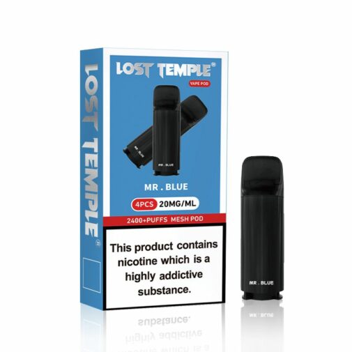 Mr Blue Pod Pack by Vape Pen Lost Temple