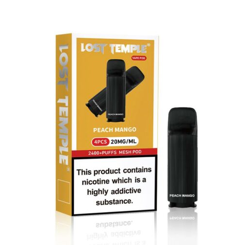 Peach Mango Pod Pack by Vape Pen Lost Temple