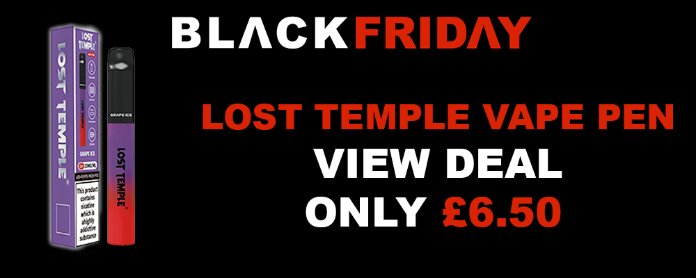 Lost Temple Vape Pen Black Friday 1000x400 1