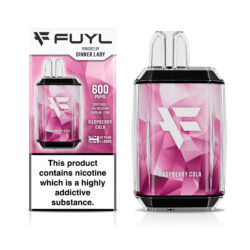 Raspberry Cola by Fuyl Dinner Lady 600puff Disposable
