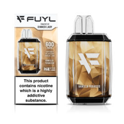 Vanilla Tobacco by Fuyl Dinner Lady 600puff Disposable