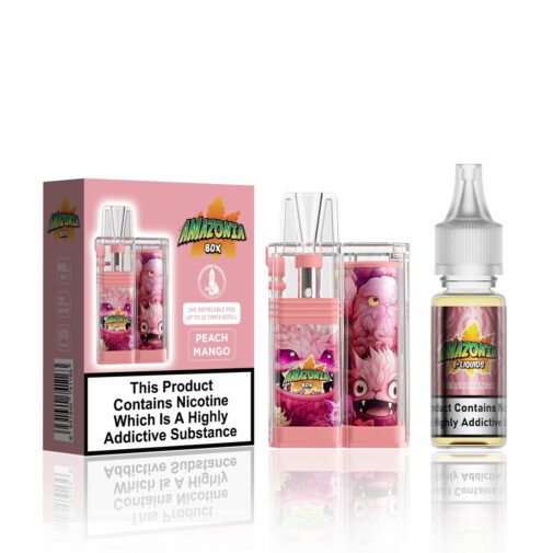 Peach Mango by Amazonia Box Refillable Disposable