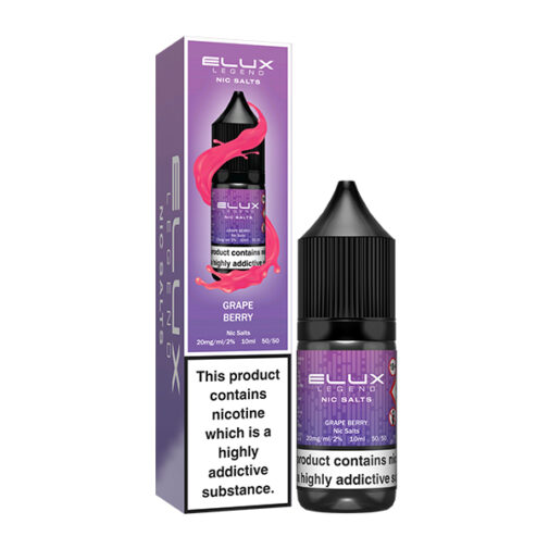 Grape Berry by Elux Legend Nic Salts 10ml