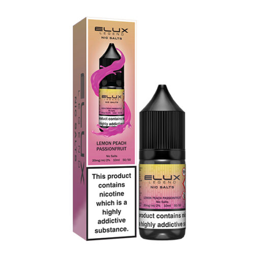 Lemon Peach Passionfruit by Elux Legend Nic Salts 10ml