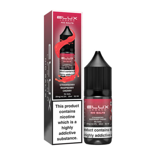 Strawberry Raspberry Cherry by Elux Legend Nic Salts 10ml