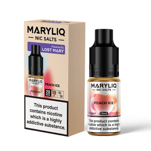 Peach Ice by MaryLiq 10ml Nic Salt