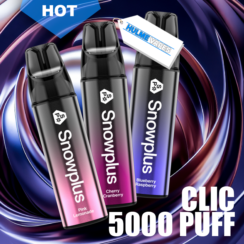 SnowPlus Clic 5000 Puff Disposable Vape - Sold at Hulme Vapes