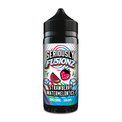 Strawberry Watermelon Ice by Seriosuly Fusionz 100ml Shortfill - Doozy Vape Co - Available at Hulme Vapes