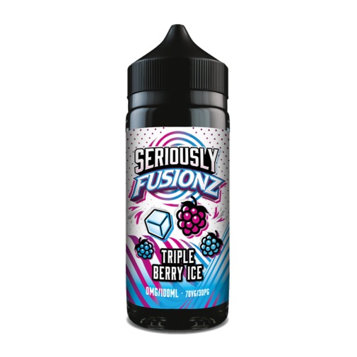 Triple Berry Ice by Seriosuly Fusionz 100ml Shortfill - Doozy Vape Co - Available at Hulme Vapes