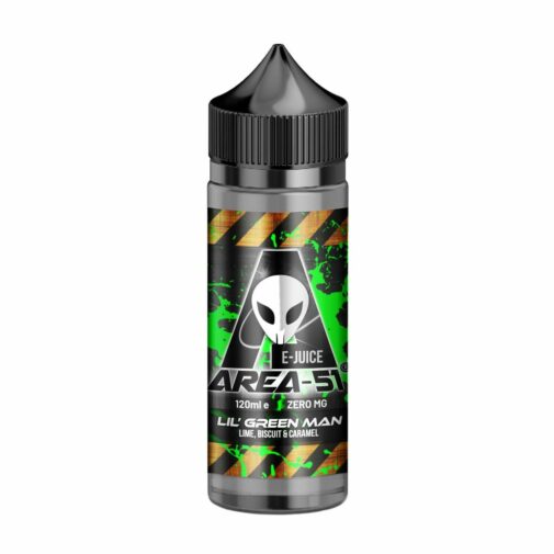 Lil Green Man By Area 51 | 100ml Shortfill