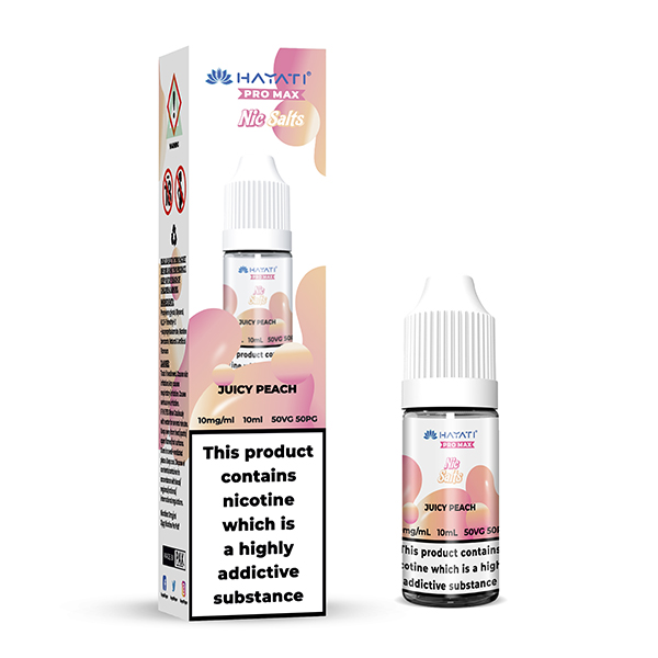 Juicy Peach by Hayati Pro Max Nic Salts