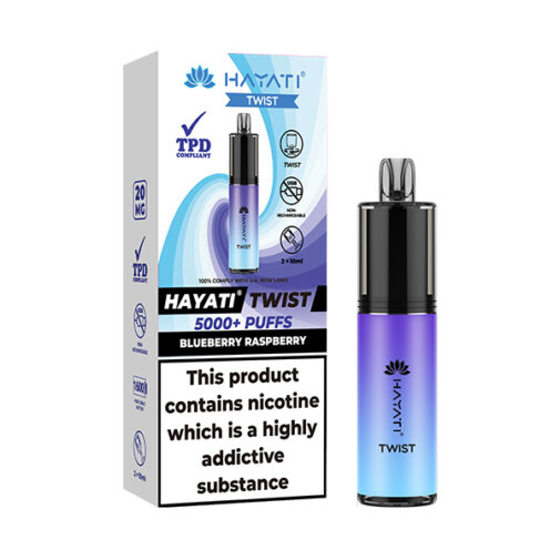 Blueberry Raspberry by Hayati Twist 5000 Disposable Vape | 5000 Puff