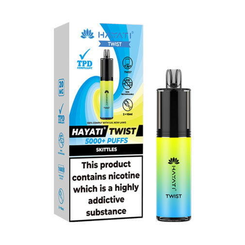 Skits Rainbow Sweets by Hayati Twist 5000 Disposable Vape | 5000 Puff