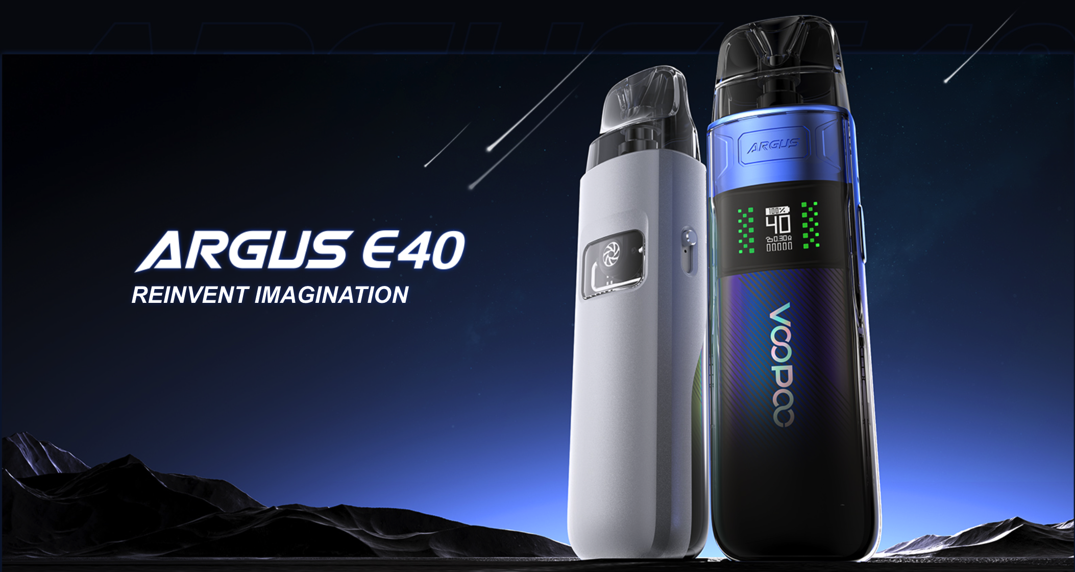 Voopoo Argus E40 Pod Kit Banner1