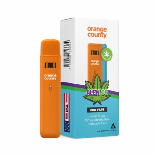 Alien OG by Orange County CBD 750mg | Disposable Device