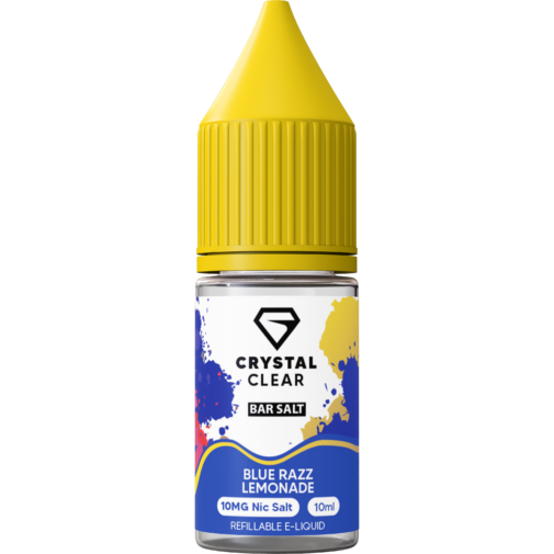 Blue Razz Lemonade By Crystal Clear Bar Salt 10ml