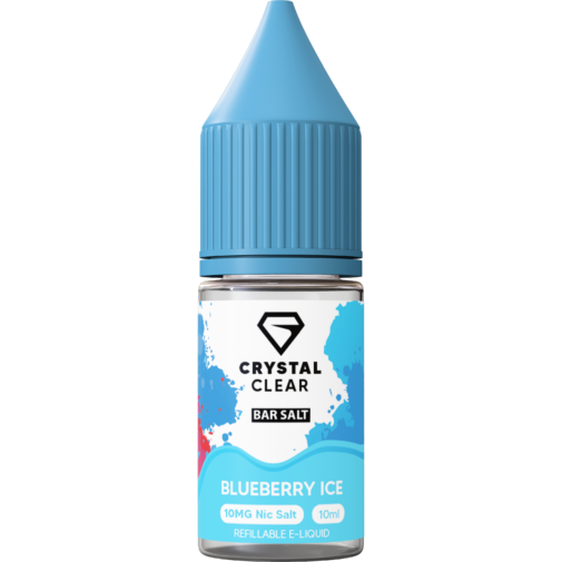 Blueberry Ice By Crystal Clear Bar Salt 10ml