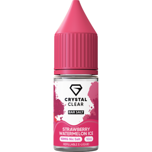 Strawberry Watermelon Ice By Crystal Clear Bar Salt 10ml