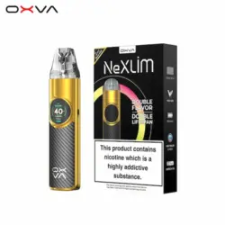 OXVA NeXlim Kit Colour Black Gold Device Box