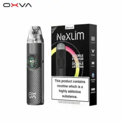 OXVA NeXlim Kit Black Warrior Colour Device Box - Carbon Fibre