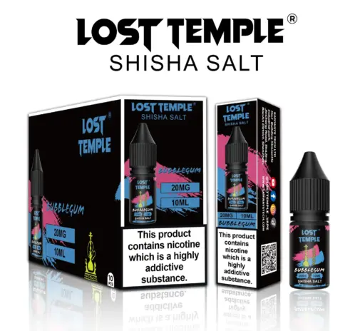 Bubblegum Shisha by Lost Temple Nicotine Salt 10ml