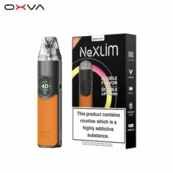 OXVA NeXlim Kit Coral Orange Colour Device Box