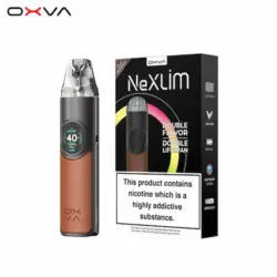 OXVA NeXlim Kit Dark Brown Colour Device Box