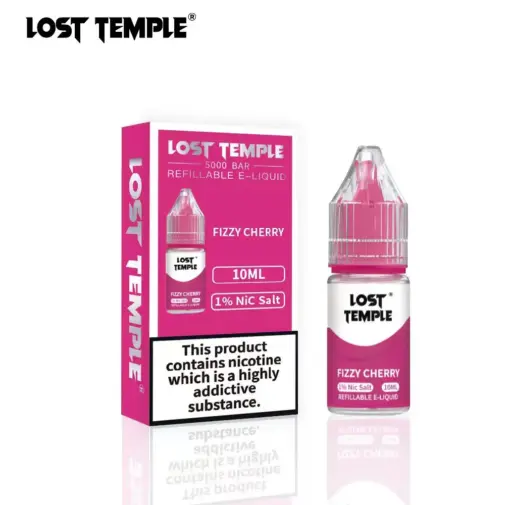 Fizzy Cherry by Lost Temple Nicotine Salt 10ml