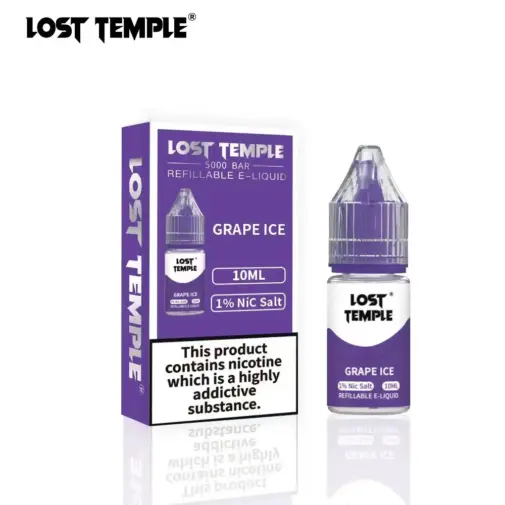 Grape Ice by Lost Temple Nicotine Salt 10ml